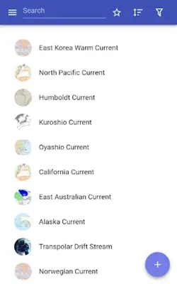 Sea currents android App screenshot 9