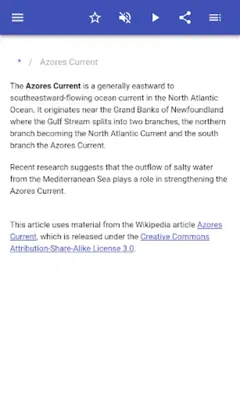 Sea currents android App screenshot 13