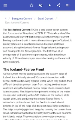 Sea currents android App screenshot 6